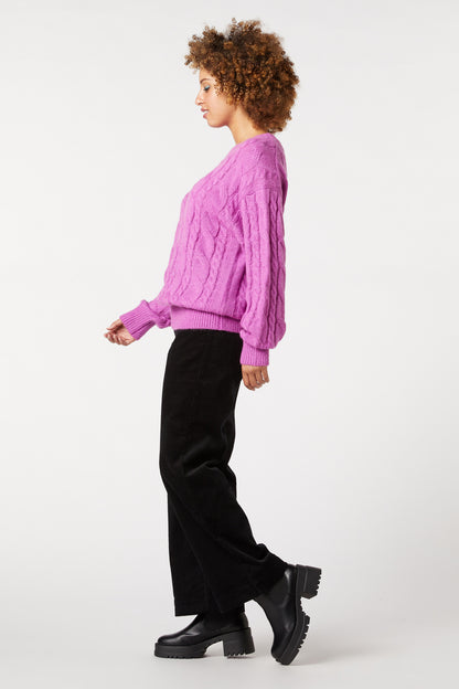 Princess Highway - Shelby Sweater - violet