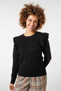 Princess Highway - Katie Frill Sweater - black