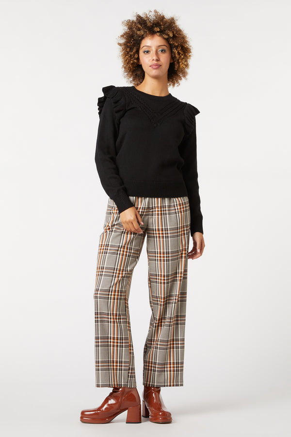 Princess Highway - Katie Frill Sweater - black