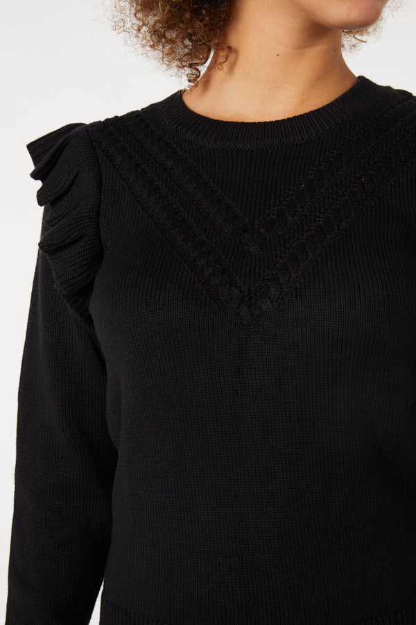 Princess Highway - Katie Frill Sweater - black