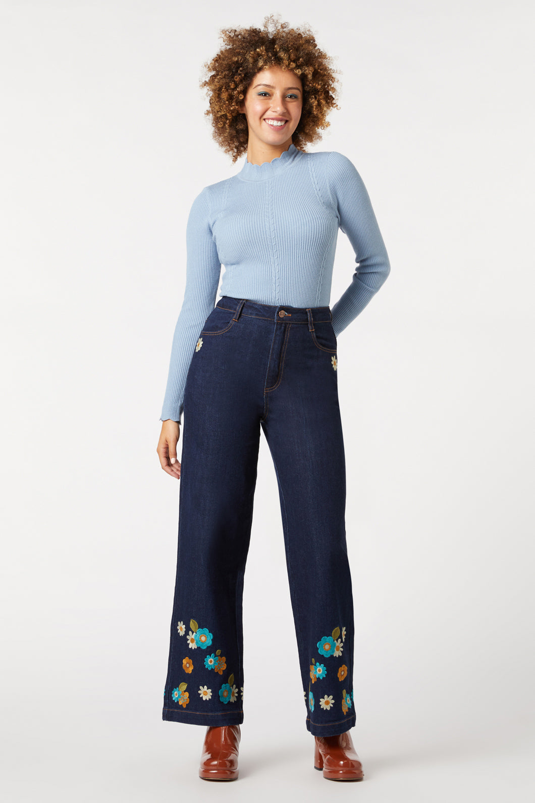 Bridgette Embroidered Jean – Dangerfield