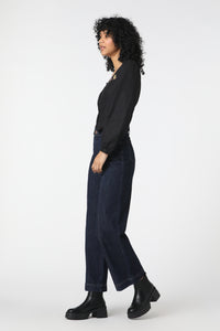Princess Highway - Native Blooms Top - black