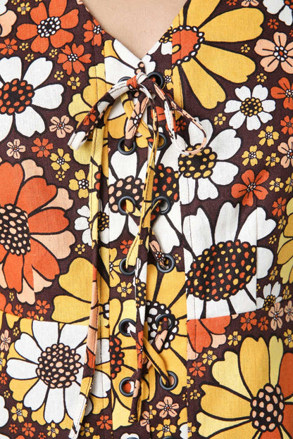 Princess Highway - Marigold Pinny - orange
