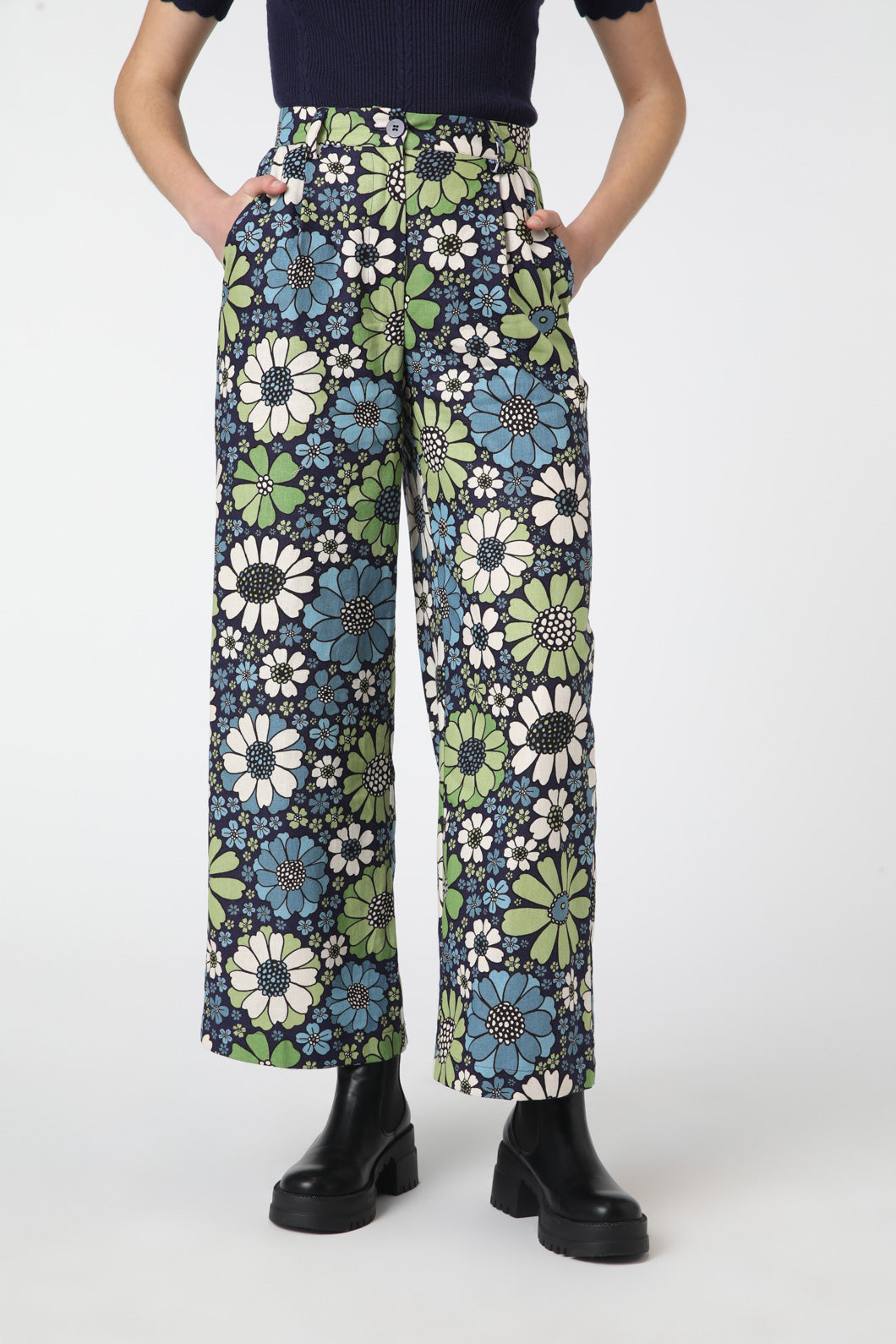 Princess Highway - Marigold Pant - blue