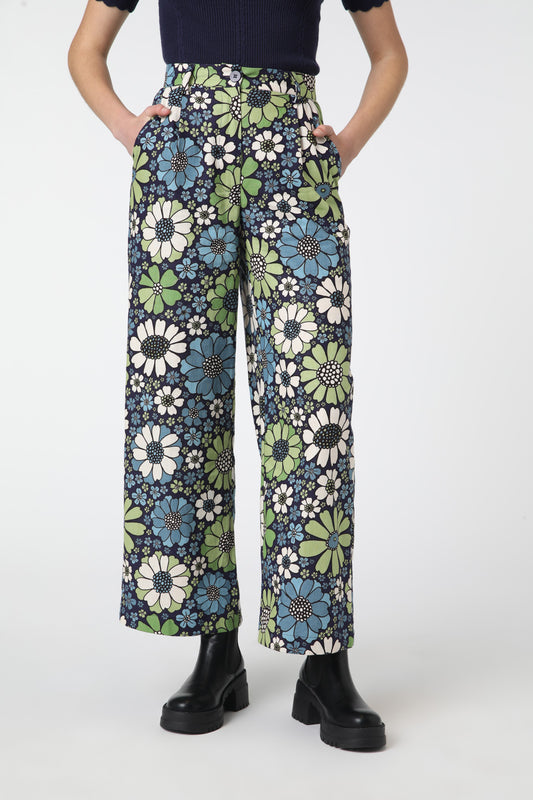 Princess Highway - Marigold Pant - blue