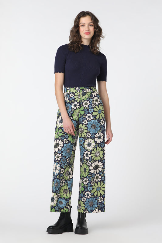 Princess Highway - Marigold Pant - blue
