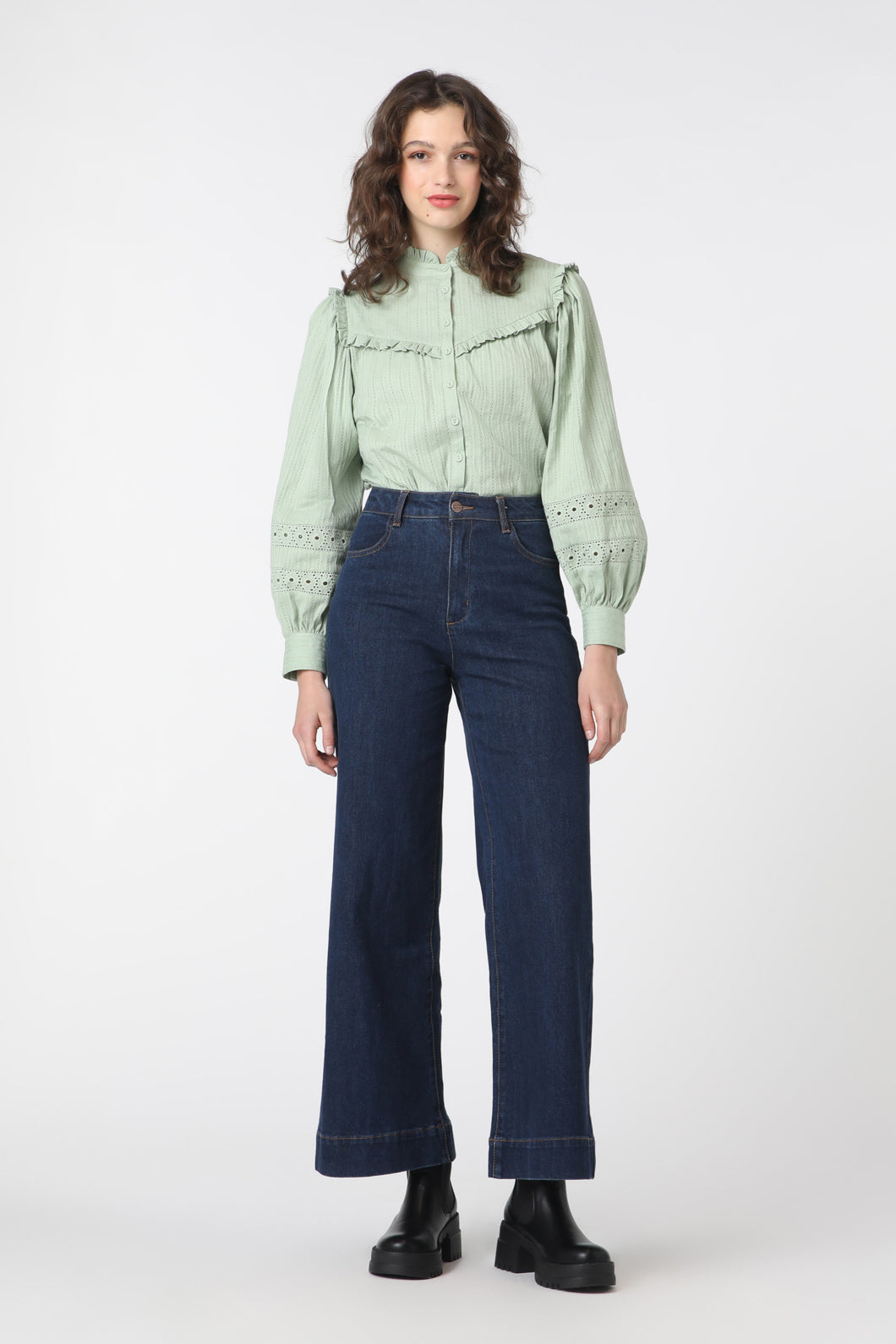 Princess Highway - Scarlett Blouse - green