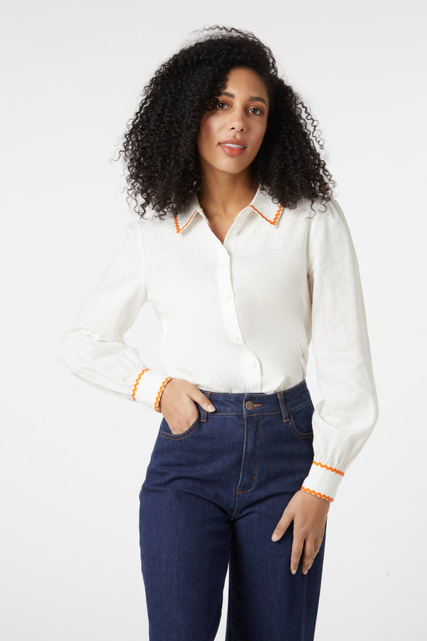 Princess Highway - Megan Blouse - cream