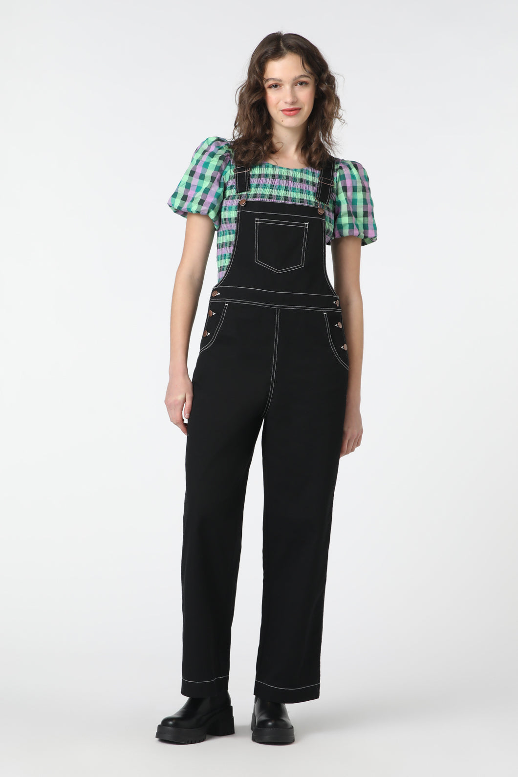 Princess Highway - Paige Overall - black