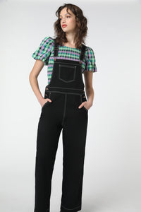 Princess Highway - Paige Overall - black