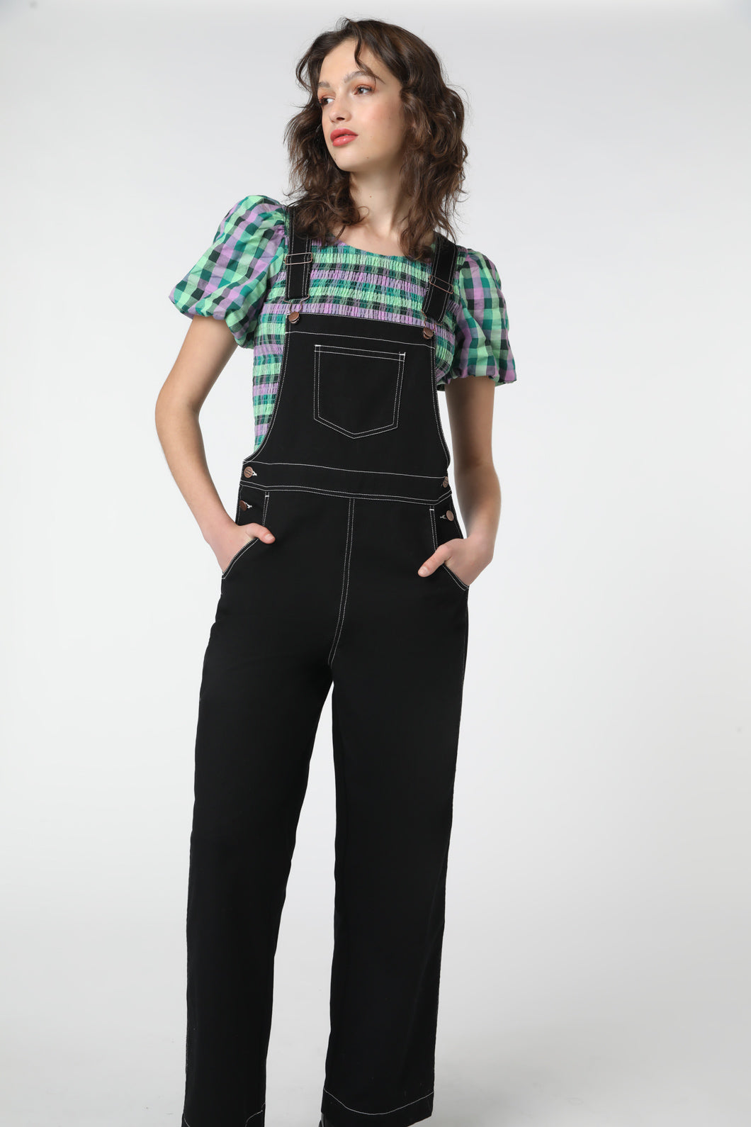 Princess Highway - Paige Overall - black