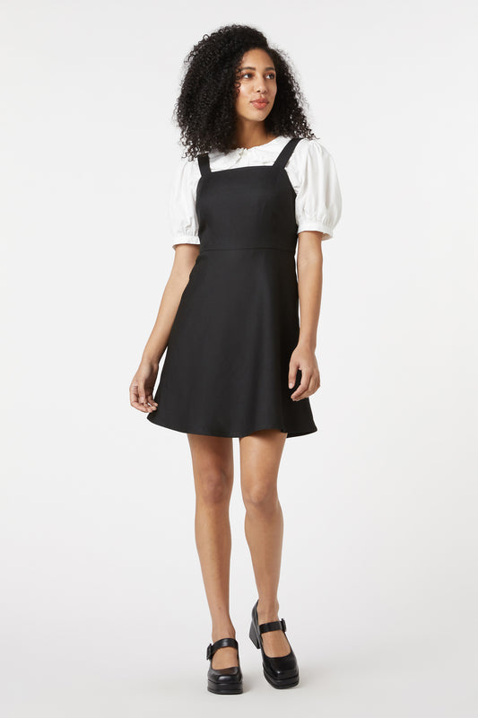 Princess Highway - Ebony Pinny - black
