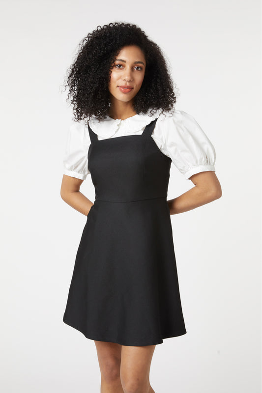 Princess Highway - Ebony Pinny - black