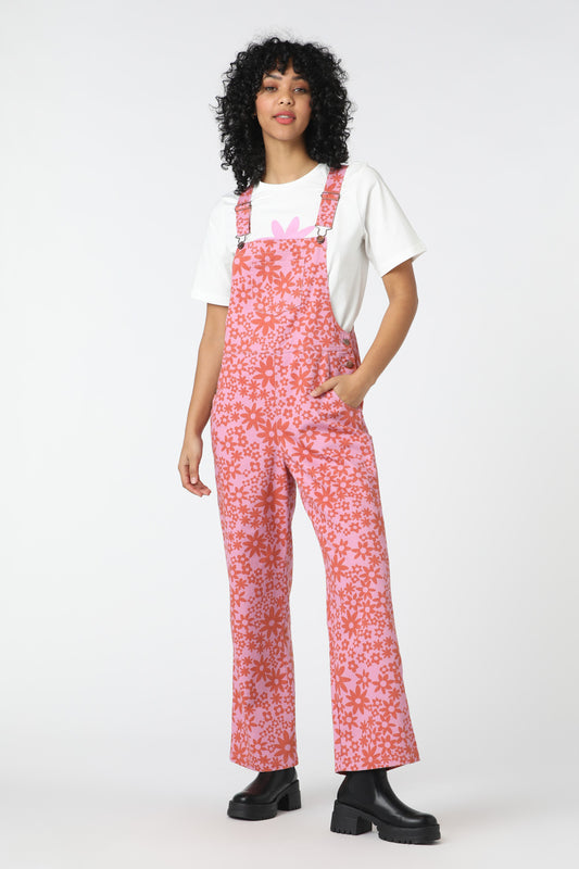 Princess Highway - Babette Overall - pink