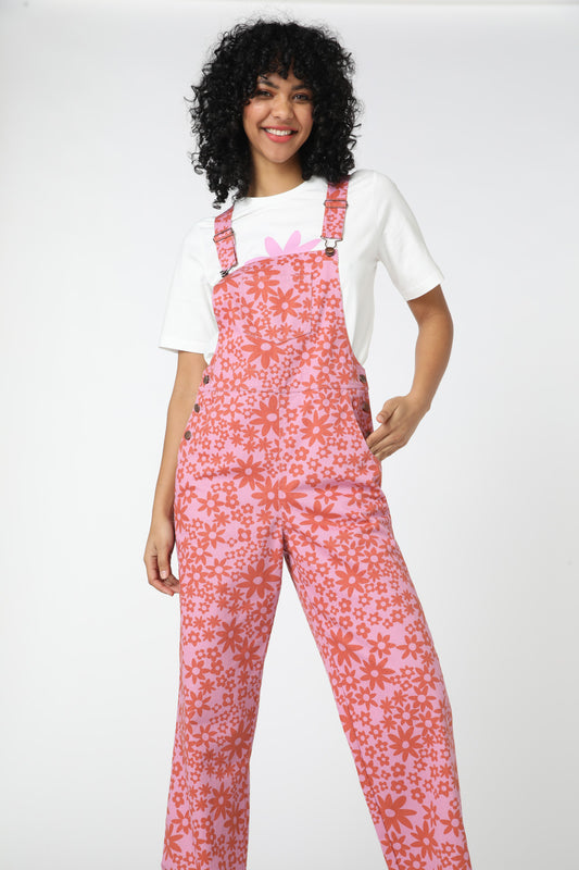 Princess Highway - Babette Overall - pink
