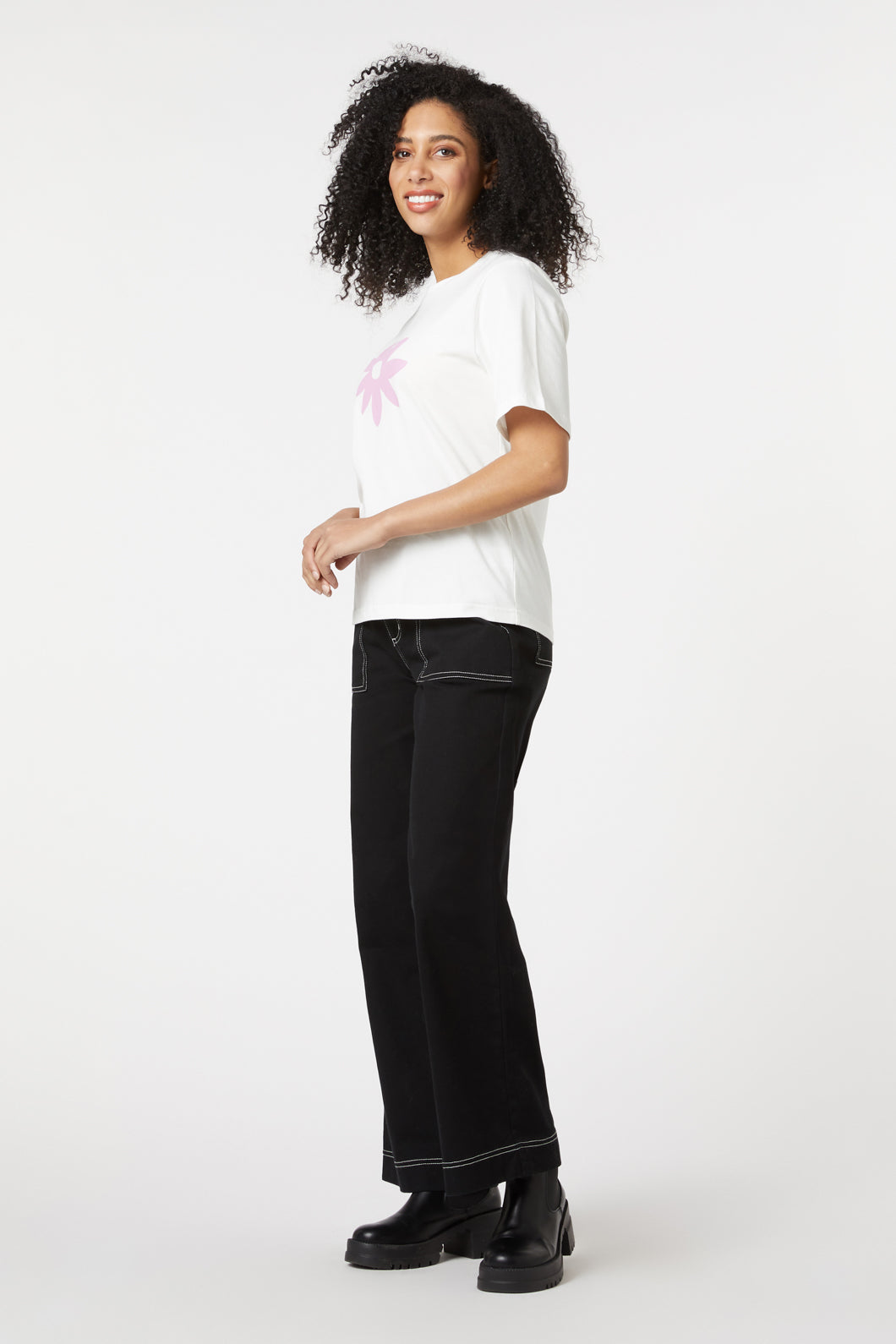 Princess Highway - Daisy Days T-Shirt - white