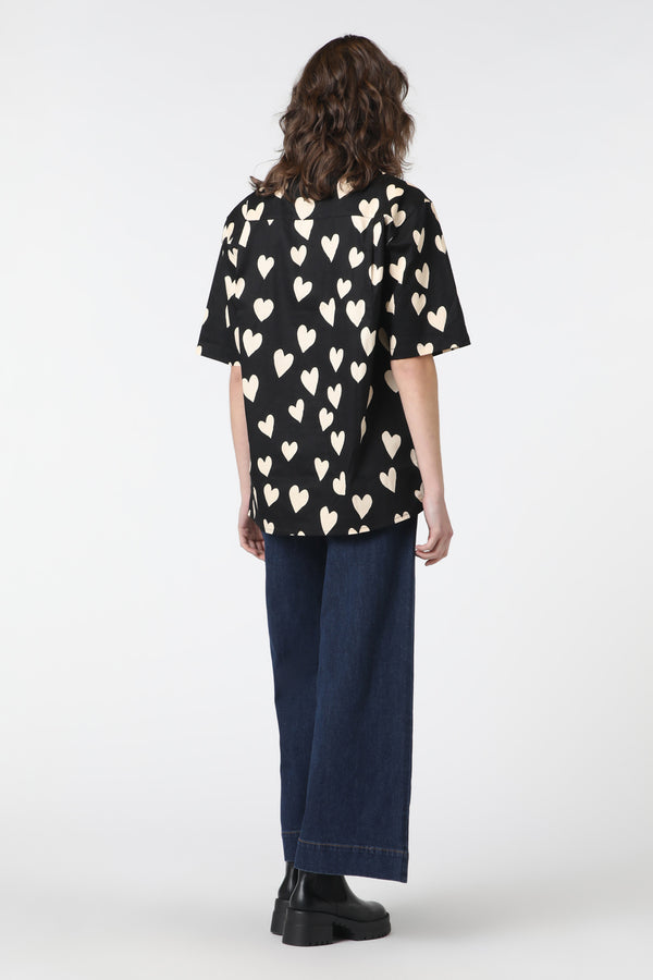 Princess Highway - Hearts Everyone Shirt - black