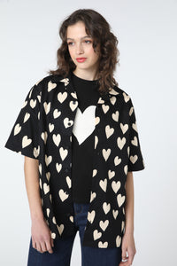 Princess Highway - Hearts Everyone Shirt - black