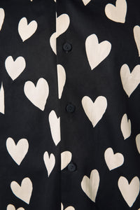 Princess Highway - Hearts Everyone Shirt - black