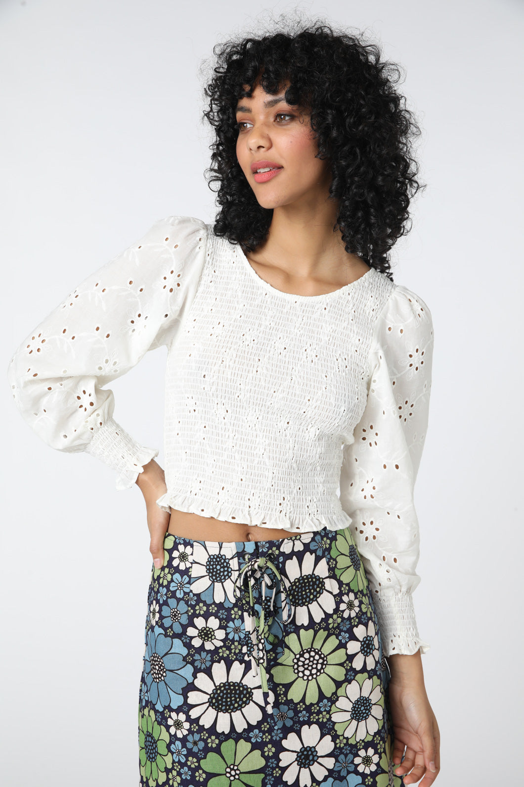 Princess Highway - Raven Top - cream