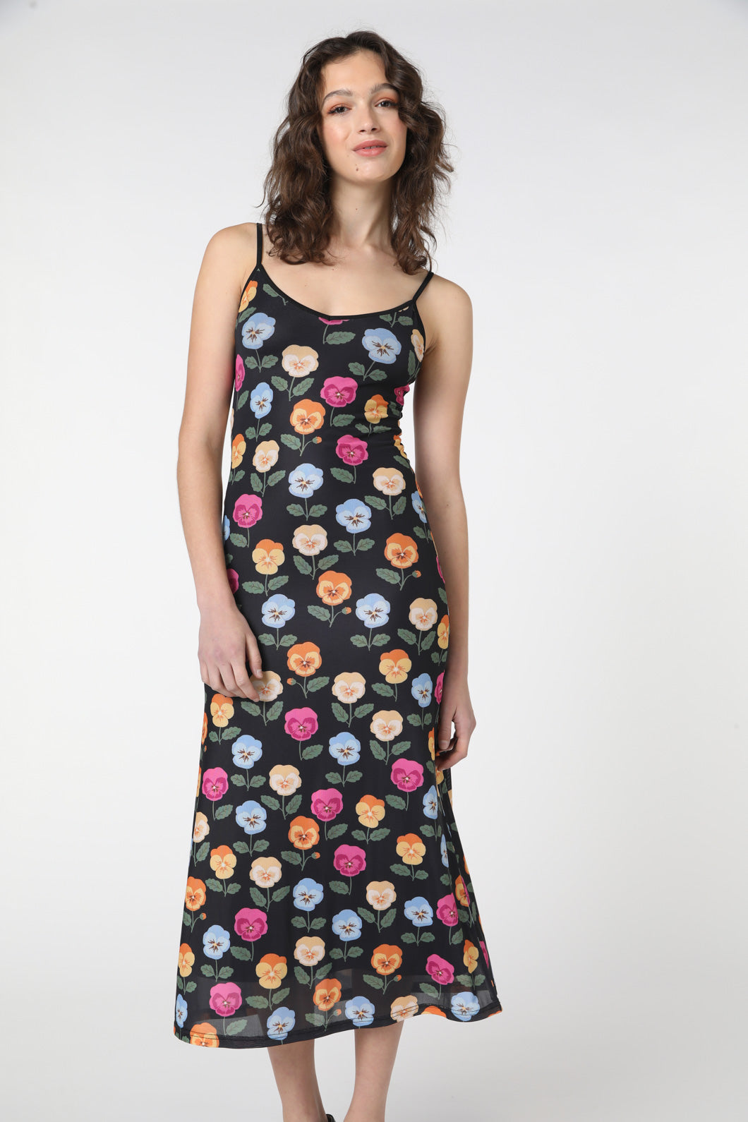 Princess Highway - Pansy Mesh Dress - black