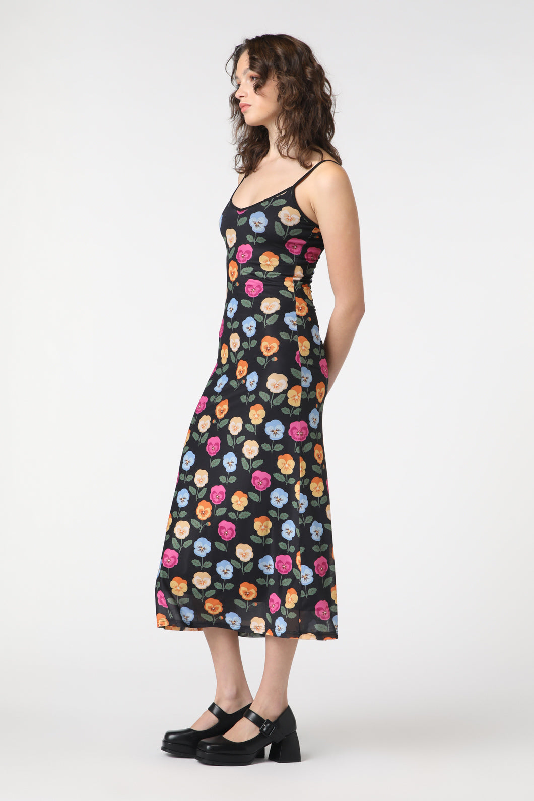 Princess Highway - Pansy Mesh Dress - black