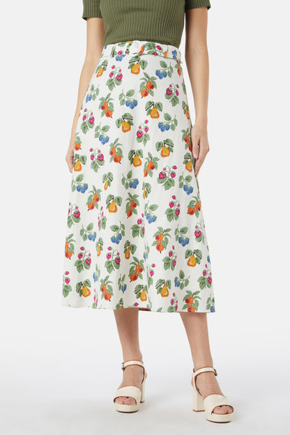 Princess Highway - French Fruit Skirt - cream