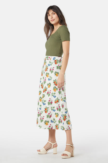 Princess Highway - French Fruit Skirt - cream