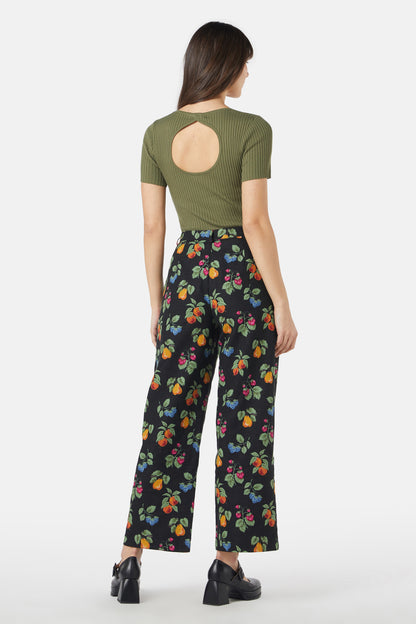 Princess Highway - French Fruit Pant - black