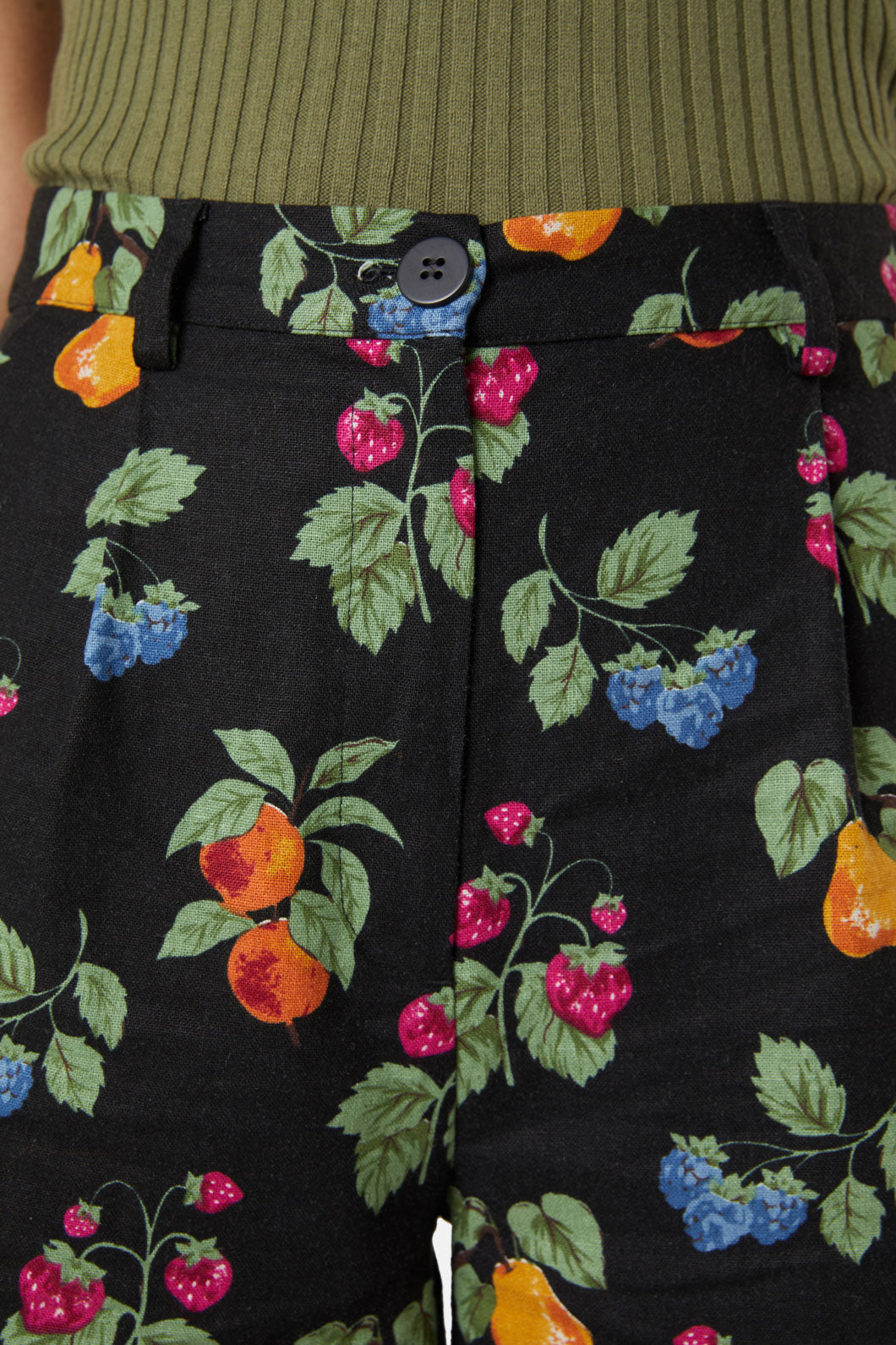 Princess Highway - French Fruit Pant - black