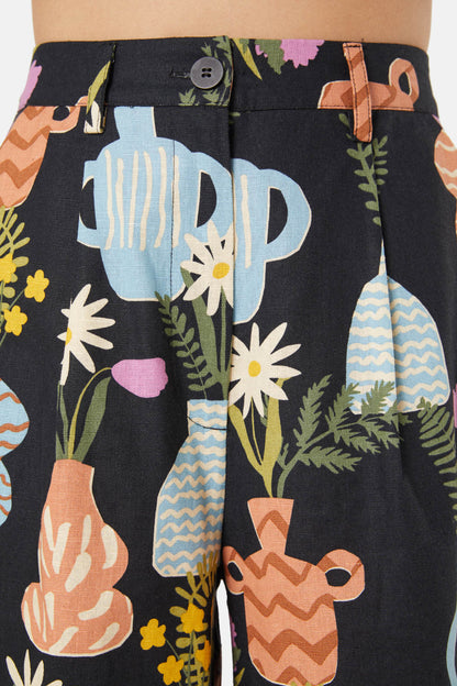 Princess Highway - Pretty Vases Skort - black
