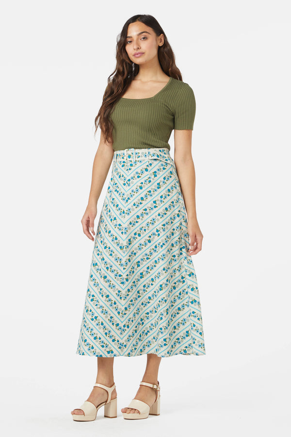 Princess Highway - Daisy Chain Skirt - cream