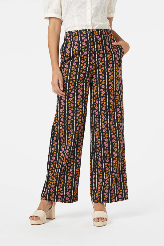 Princess Highway - Daisy Chain Pant - black