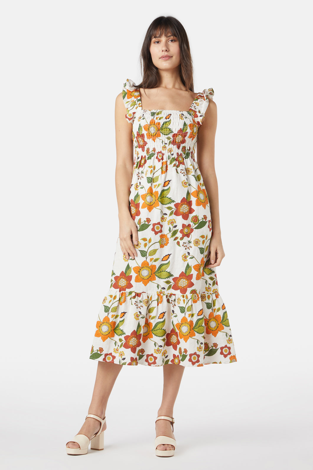 Princess Highway - Carmen Maxi Dress - cream