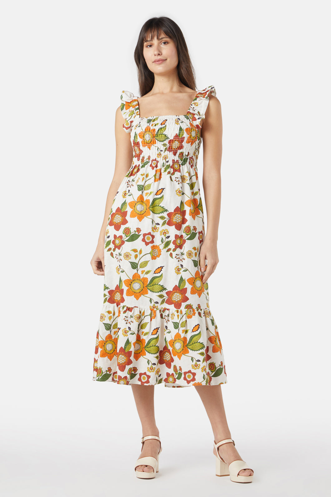 Princess Highway - Carmen Maxi Dress - cream