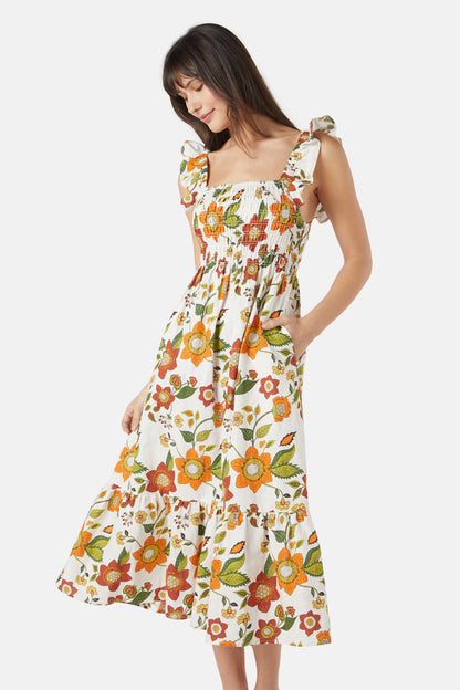 Princess Highway - Carmen Maxi Dress - cream
