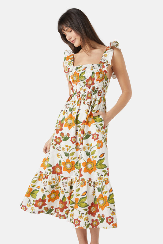 Princess Highway - Carmen Maxi Dress - cream