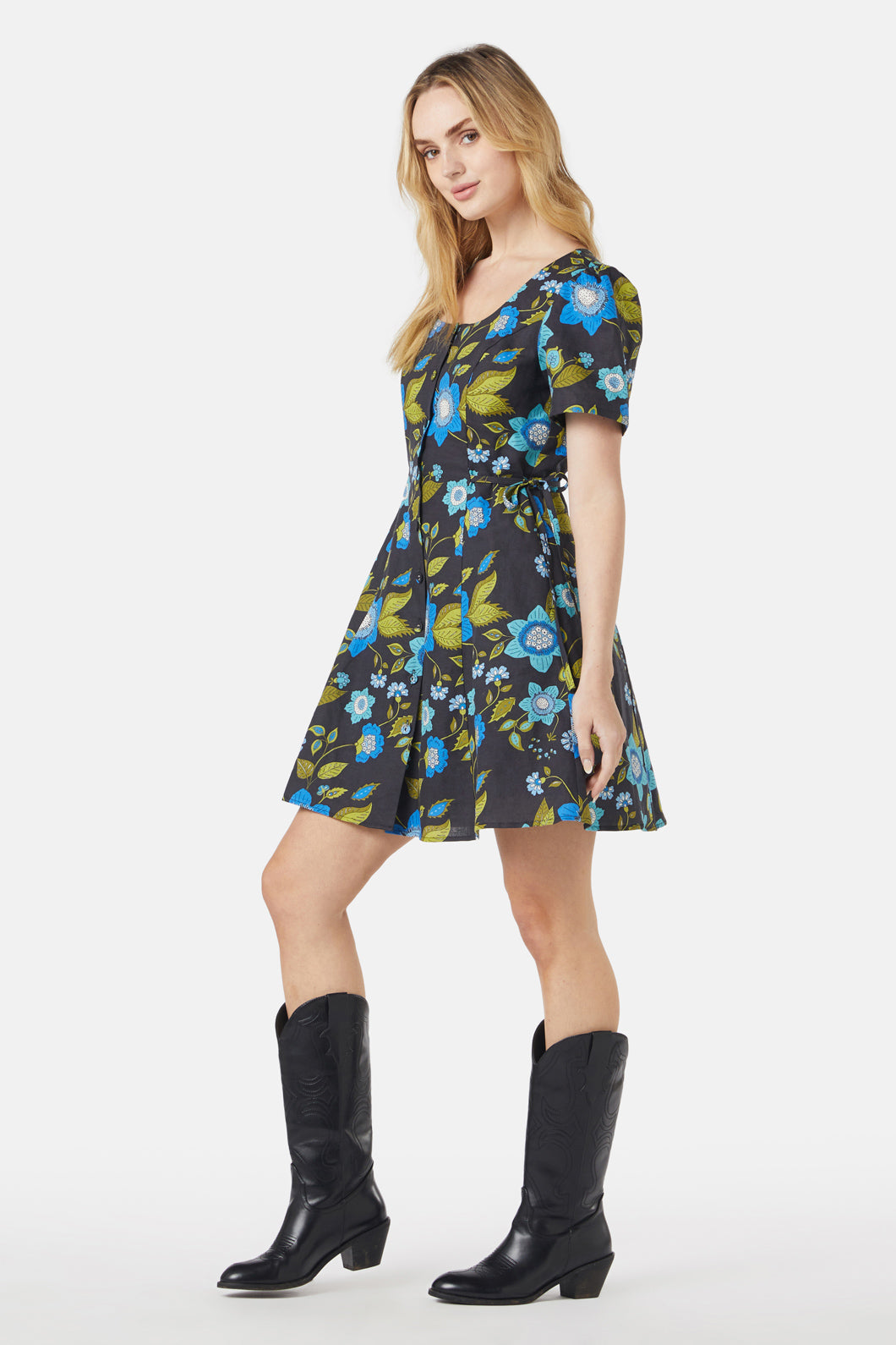 Princess Highway - Carmen Mini Dress - black