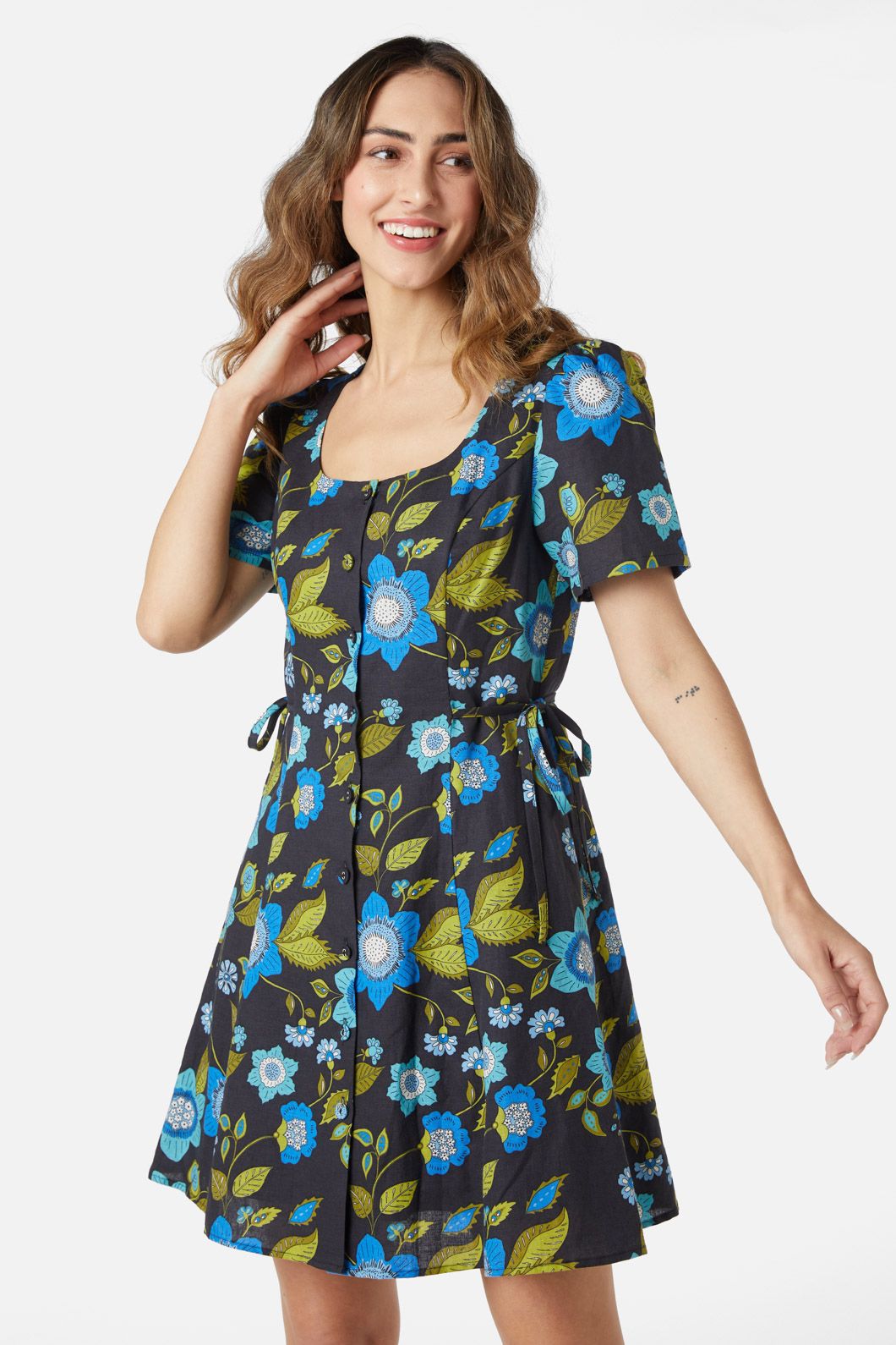 Princess Highway - Carmen Mini Dress - black
