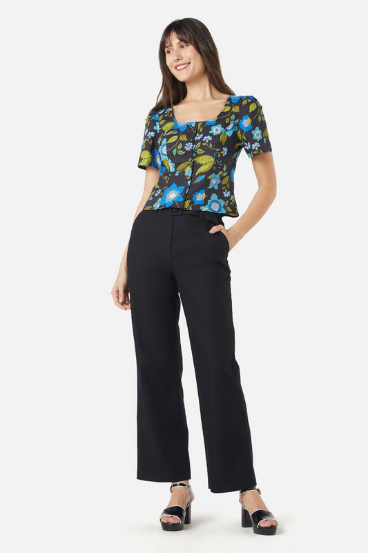 Princess Highway - Carmen Top - black
