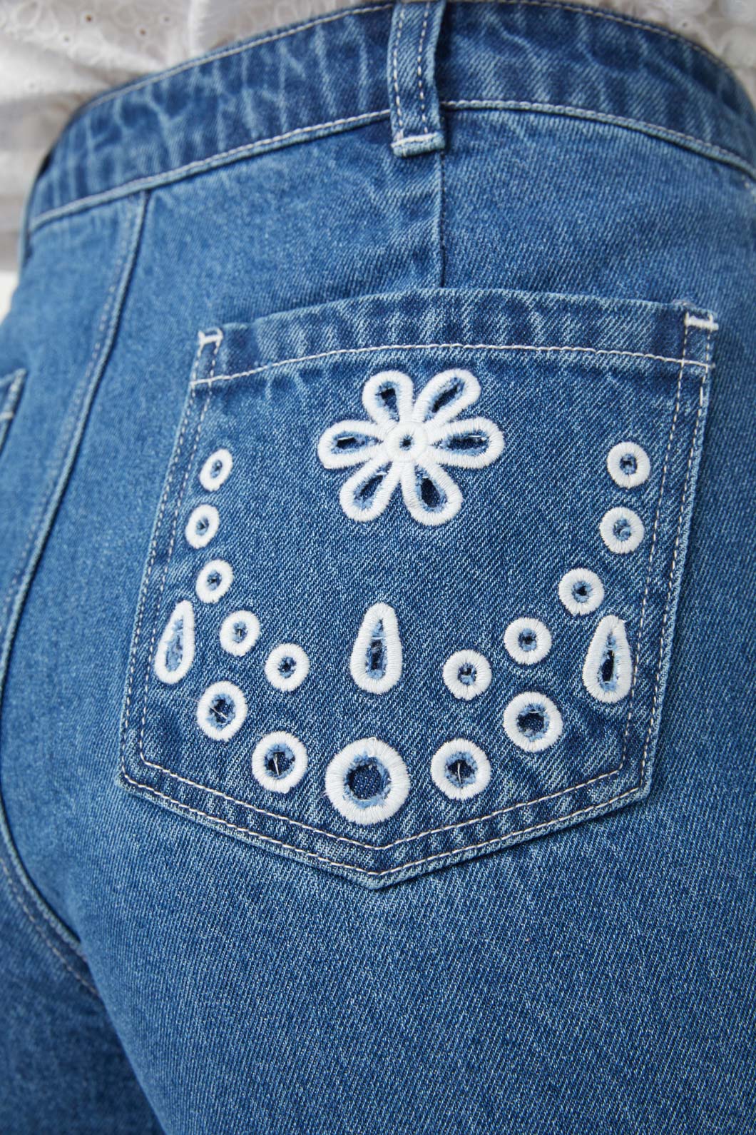 Princess Highway - Suzie Scallop Jean - mid-denim