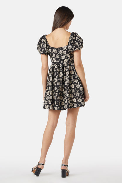 Princess Highway - Bree Ditsy Mini Dress - black