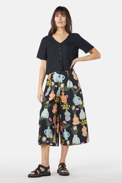 Princess Highway - Elke Top - black