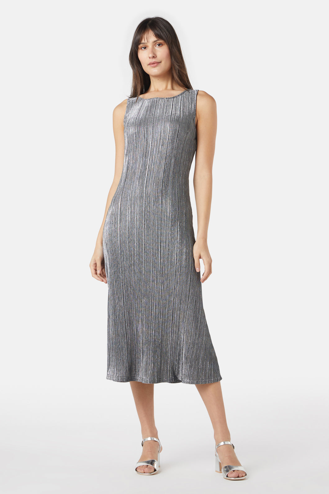 Princess Highway - Paris Glitter Dress - silver