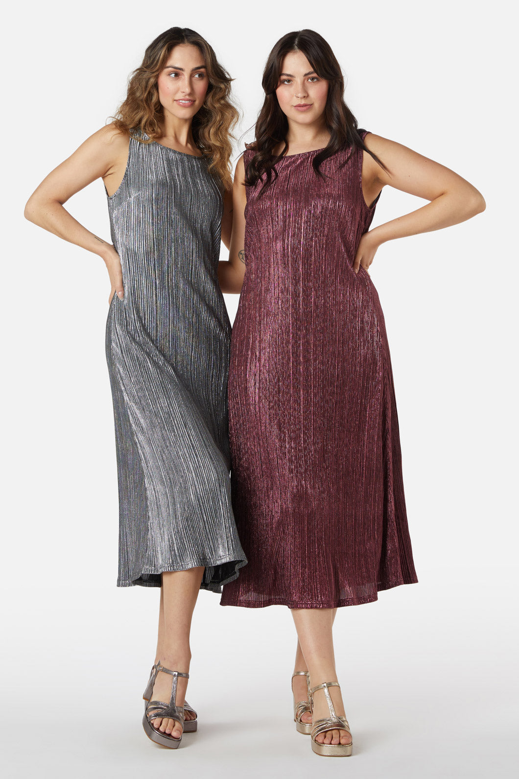 Princess Highway - Paris Glitter Dress - silver