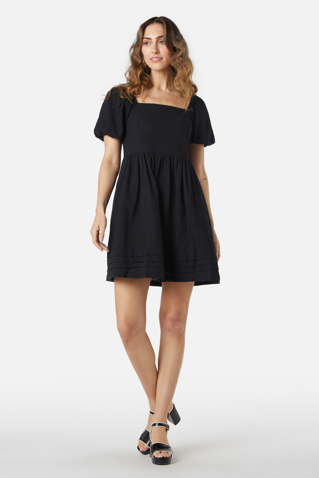 princess highway black dress Leah Lace Up Dress Dangerfield