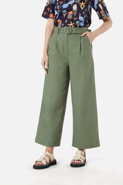 Princess Highway - Elke Pant - olive