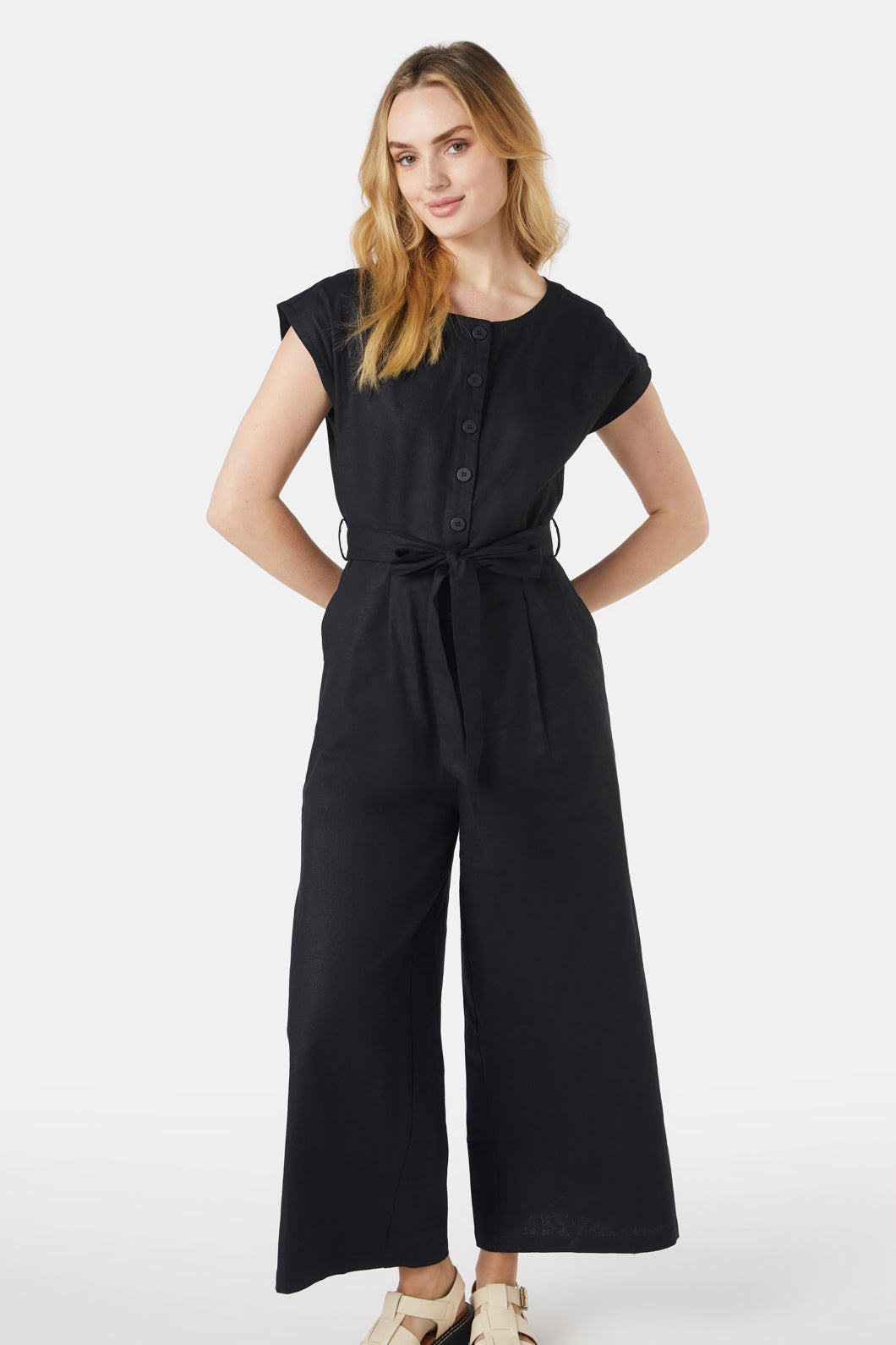 Princess Highway - Holly Jumpsuit - black