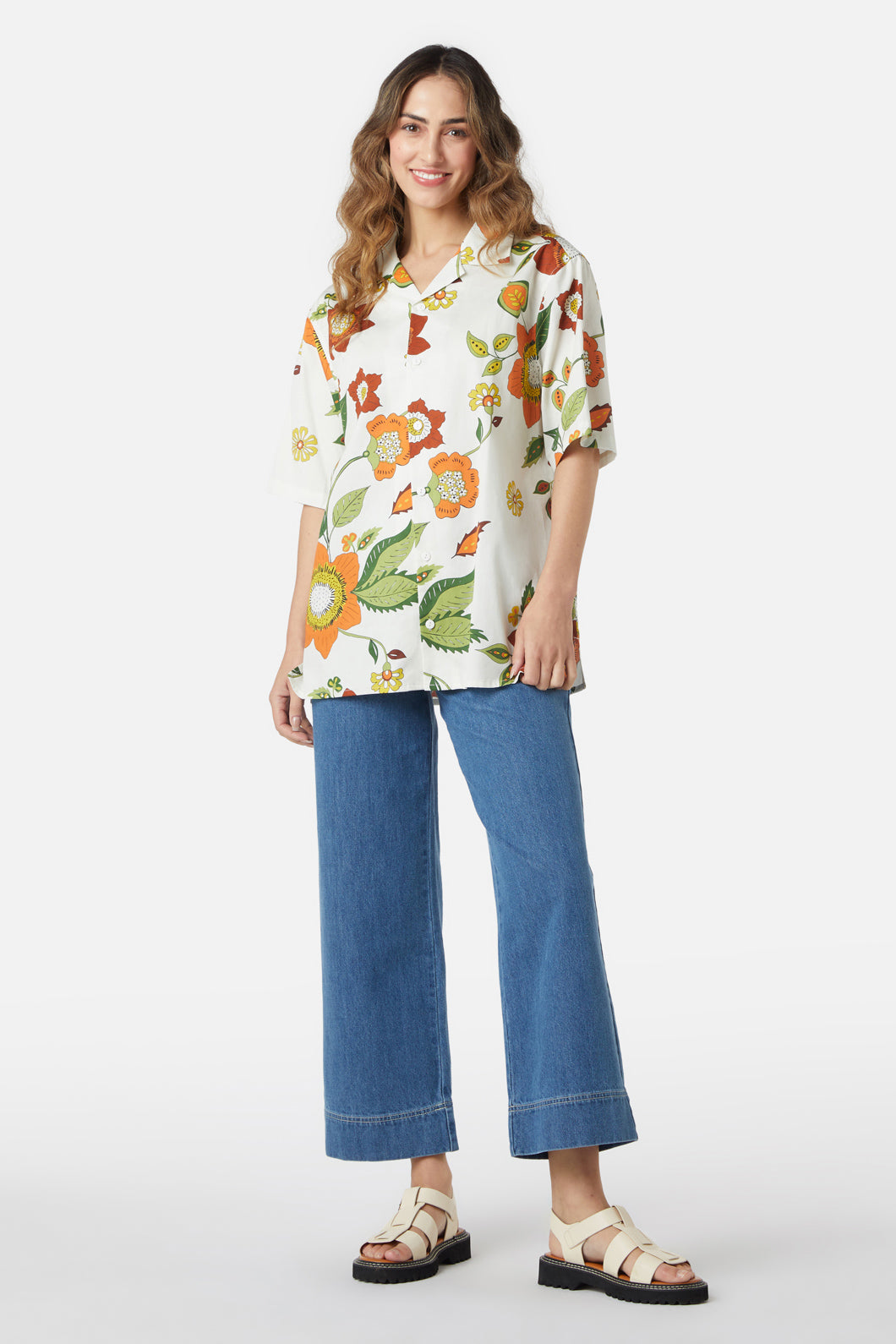 Princess Highway - Carmen Everyone Shirt - cream