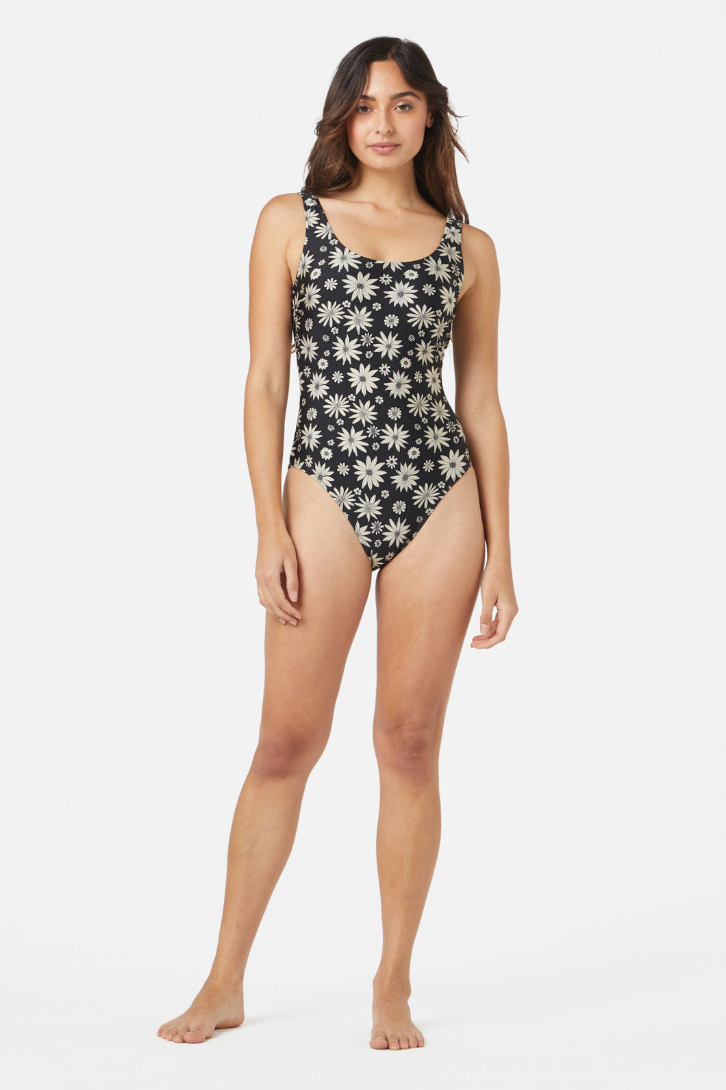 Princess Highway - Bree Ditsy One Piece - black